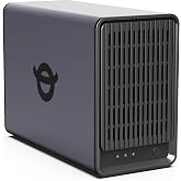 Yxk Zero1 2-Bay Desktop NAS for Home &amp; Personal Storage(Diskless) | Docker Support, Private Cloud &amp; File Sharing, Remote Access, Phone Backup, 4GB RAM, 2.5GbE &amp; 4K HDMI