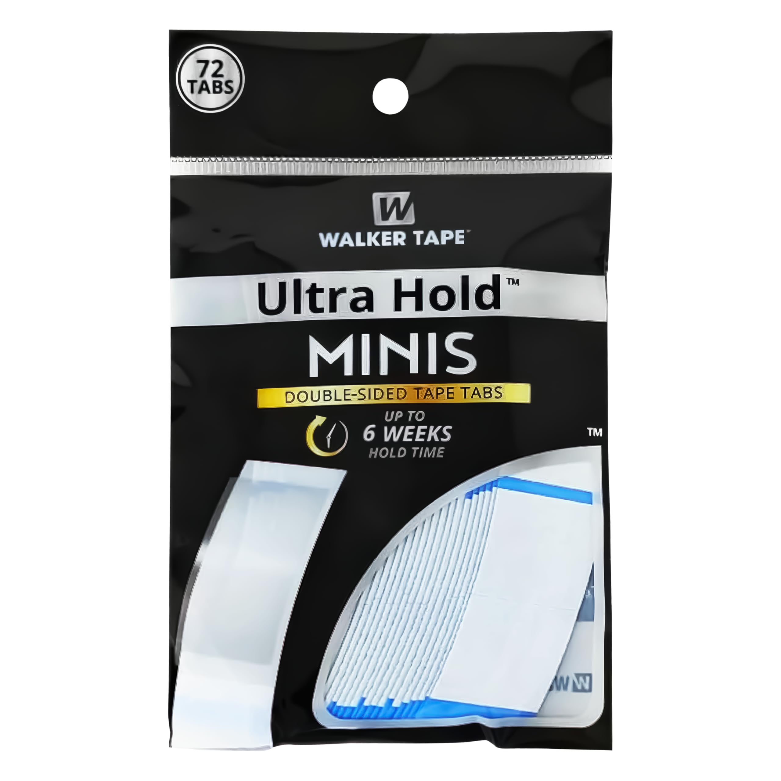 Walker's Ultra Hold Minis Adhesive Tape Strips 72 Pack