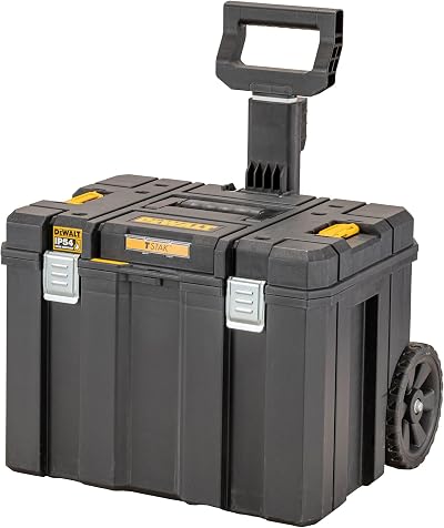 DEWALT TSTAK 2.0 Mobile Storage Box DWST83347-1 Wheeled Tool Box Heavy Duty