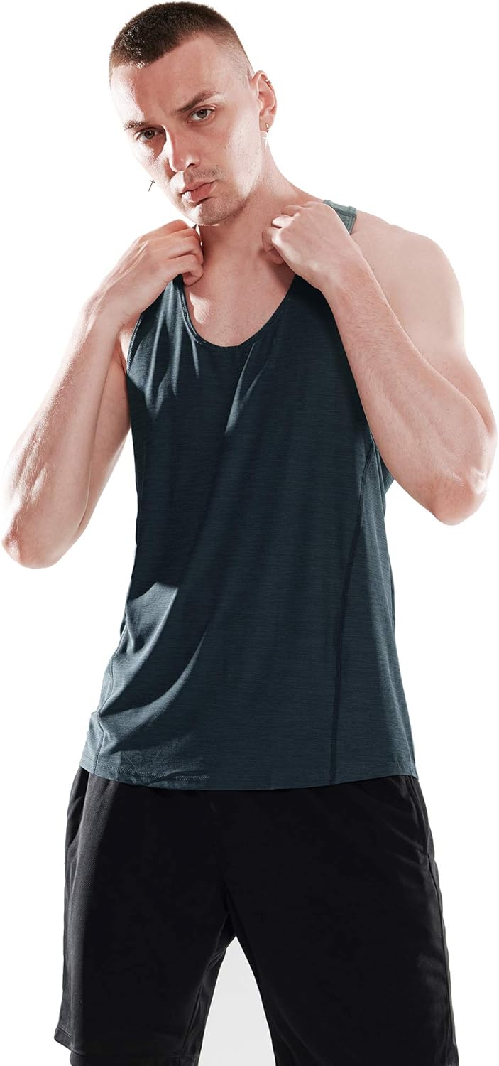 Cadmus Men's Cool Fit Workout Tank Tops: Clothing