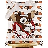 WZMPA Funny Gizmo Tote Bag Thrilling Movie Fans Gift Do Not Feed After Midnight Reusable Grocery Bag Gizmo Monster Merch