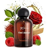 NOIR Oud Amour Eau de Parfum for Women – Luxurious Floral Oud with Jasmine, Rose & Sandalwood | Long Lasting - 100ml / 3.4 Fl Oz