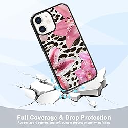 MMYAJT Leopard Print Phone Case Fit for iPhone