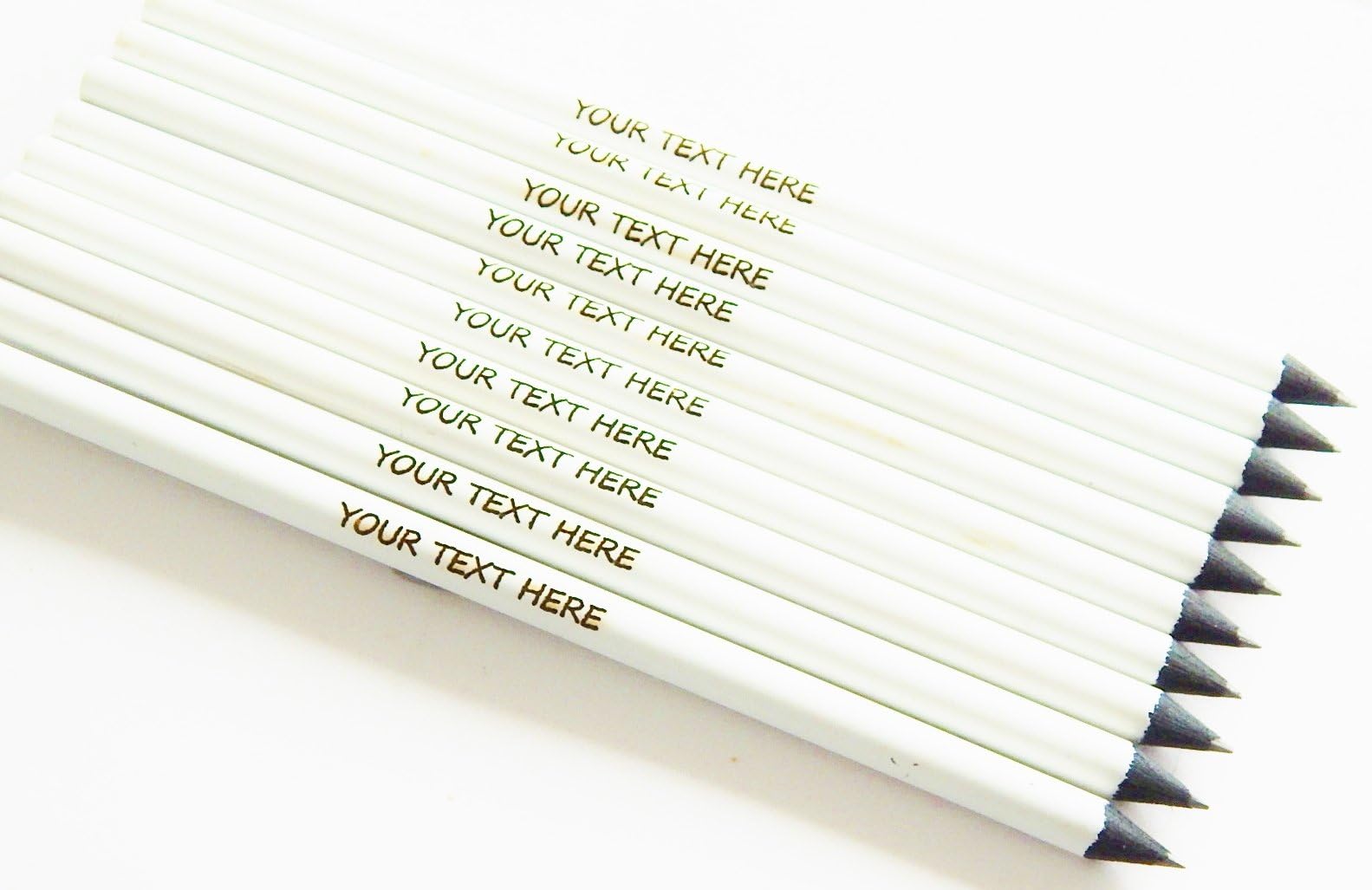 acetoys engraving servicePERSONALISED WHITE/BLACKWOOD WOODEN ENGRAVED PENCILS NOT CHEAP GOLD BLOCK THAT RUBS OFF. WHY NOT HAVE A MORE DEFINED CLASSY PRODUCT (BLACK LEAD ONLY) (SAME TEXT)