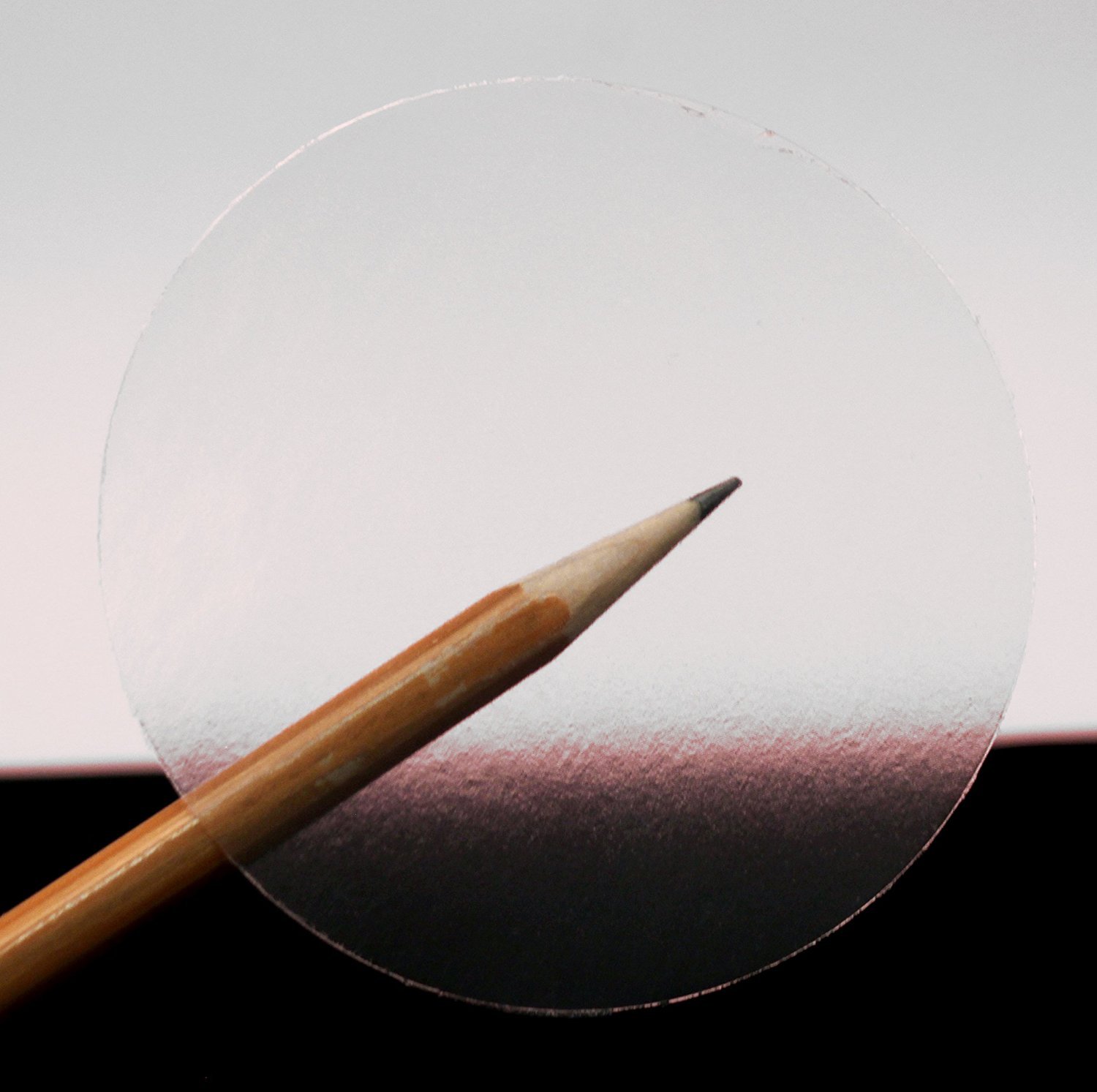 3" Crystal Clear, Wafer Seals/ Mailing Tabs Permanent Adhesive 500