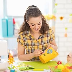 KaKaPops Thin Felt Fabric Sheets, Assorted Colors