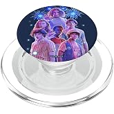 Stranger Things Group Shot Fireworks PopSockets PopGrip for MagSafe