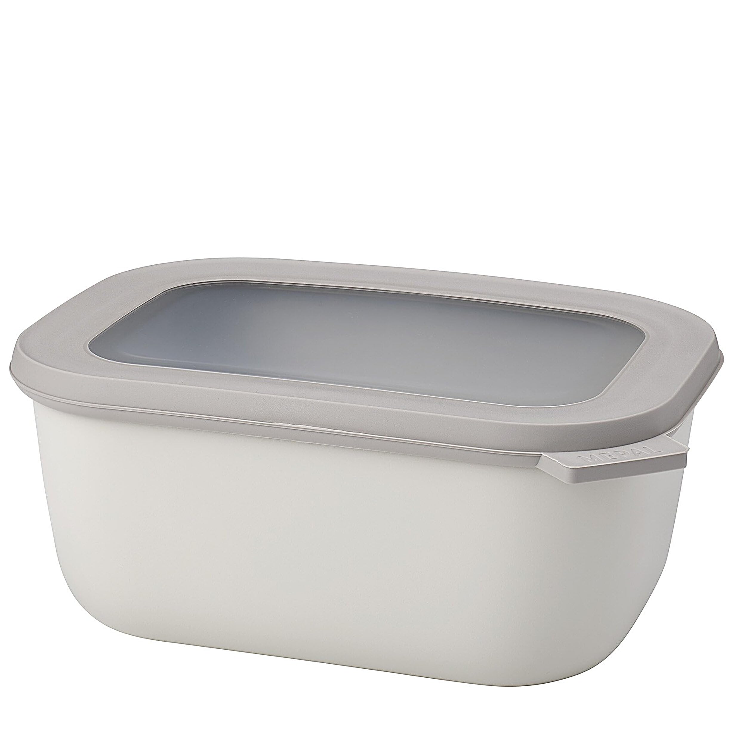 Mepal Multi bowl Cirqula rectangular 1500 ml / 50.7 oz - Nordic white