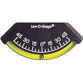 Sun Company 201-F Lev-o-gage Inclinometer | USA-Made Level Gauge for Off-Road Vehicle, Jeep, Truck, RV, Camper, Trailer, or Boat