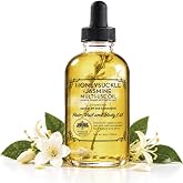 BEAUTE DE PROVENCE Honey Suckle Multi-Use Face, Body &amp; Hair Oil - Hydrates Skin, Restores Shine - With Apricot, Coconut Oil &amp; Vitamin E - 4 Fl Oz