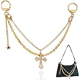 Merunone Bag Charms Purse Chain Charm for Handbags & Tote Bags, Cute Gold Key Chain Accessories for Bogg Bag