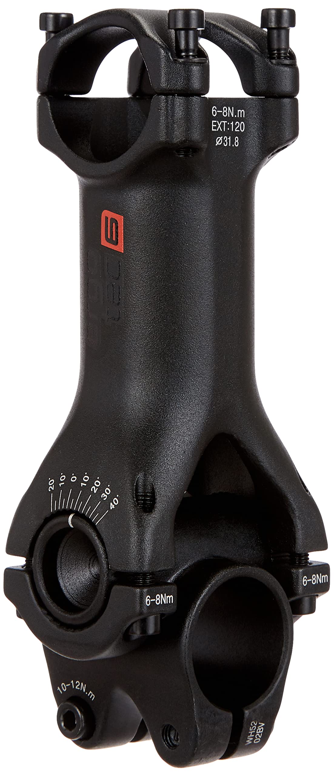 ergotec Swell Eco R Stem Black 10 x 4 x 4 cm