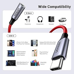UGREEN USB C to 3.5mm Audio Adapter Type C to