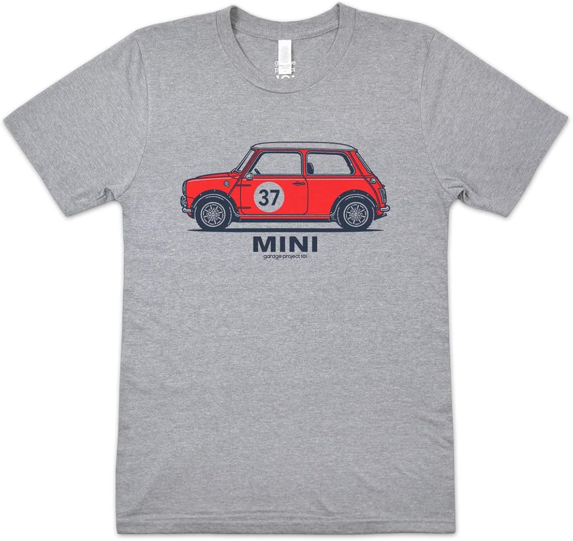 GarageProject101 Classic Mini Cooper S Side TShirt Amazon.ca