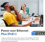Linksys 8-Port Managed Gigabit PoE+ Switch 110W 2 SFP Uplinks Network view 5
