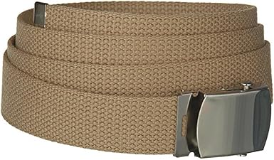 tan military belt