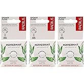 RADIUS Peppermint Dental Floss 55 Yards Vegan and Non-Toxic Oral Care Boost Total Tooth & Gum Protection Clear - Pack of 3