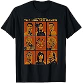The Hunger Games Catching Fire Character Grid Movie T-Shirt