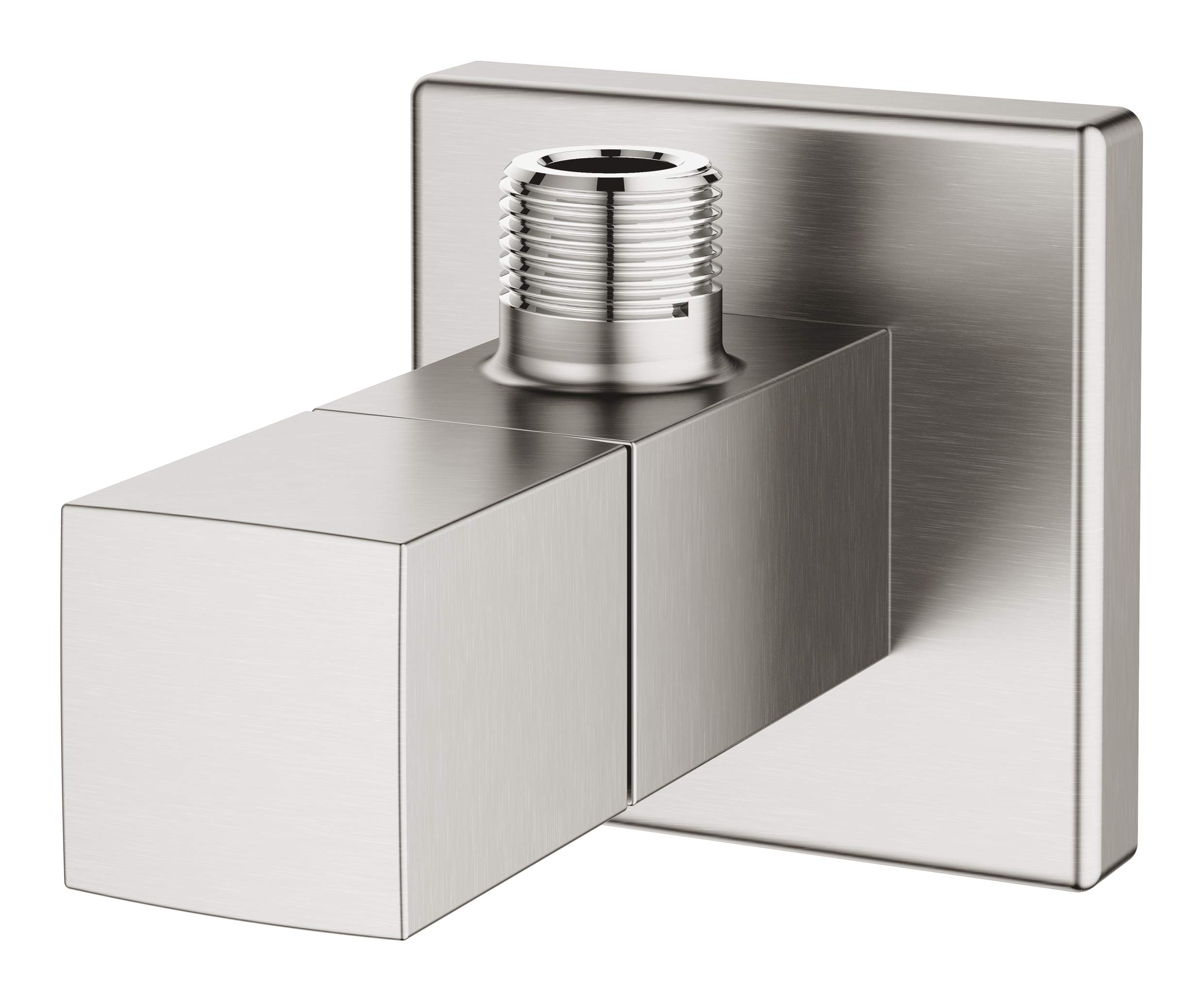 GROHE Universal Cube Angle Valve 1/2" Supersteel 22012DC0