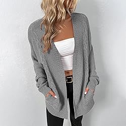 ADJHDFH Cardigan With Pockets For Women Plus Womens