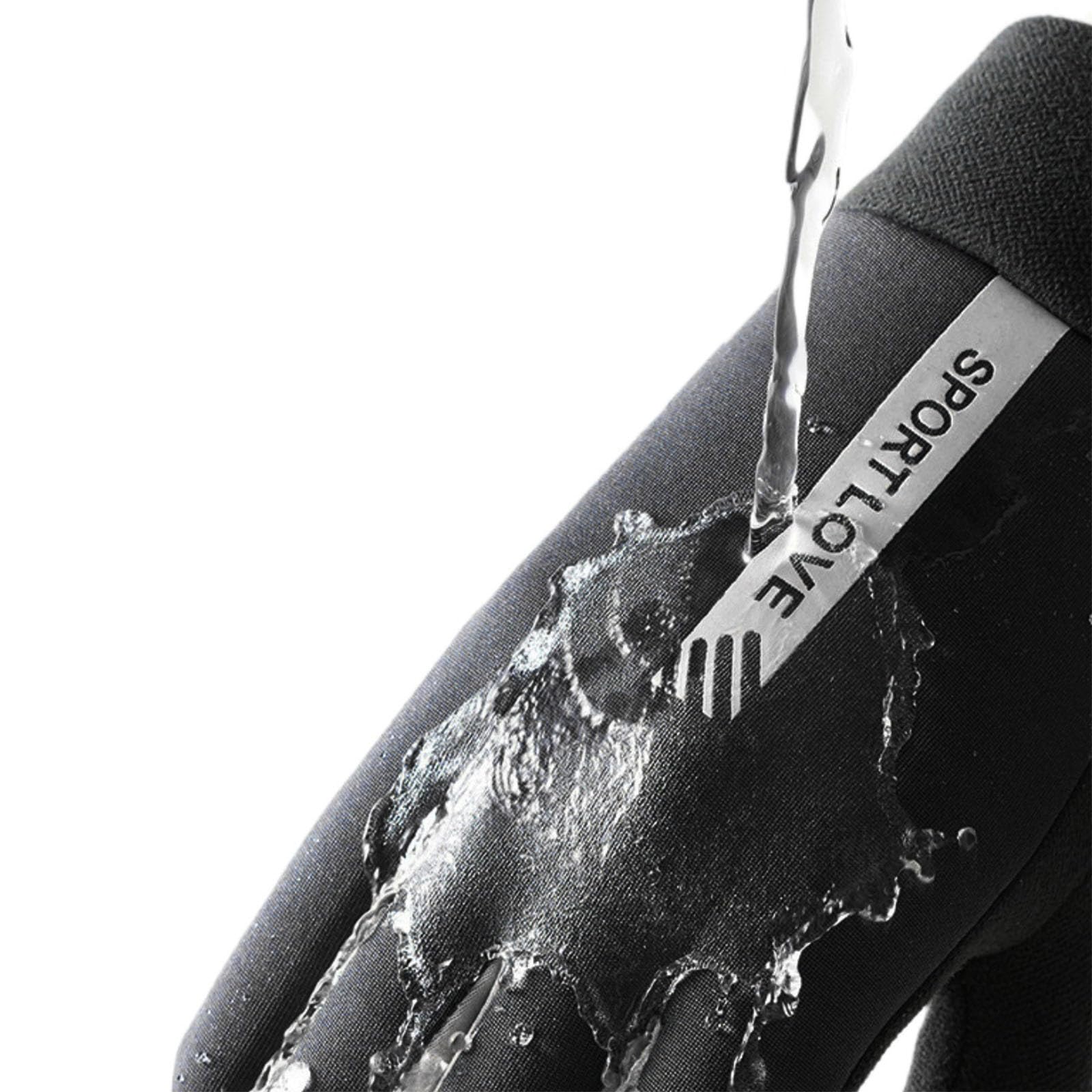 Cheyubny Heated Gloves for Men Women Winter Full Finger Hand Warmers Electric Heated Gloves for Cold Weather Outdoor Sports (Black)