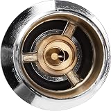 Bristan W BASIN10 C Chrome Basin Clicker Waste Round Slotted Solid Brass view 4