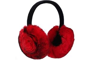 Onmygogo Rabbit Hair Earmuff for Winter, Soft and Warm,Foldable and Easy Carry