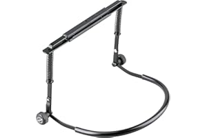 K&M Stands 16416 Black Harmonica Holder for Blues