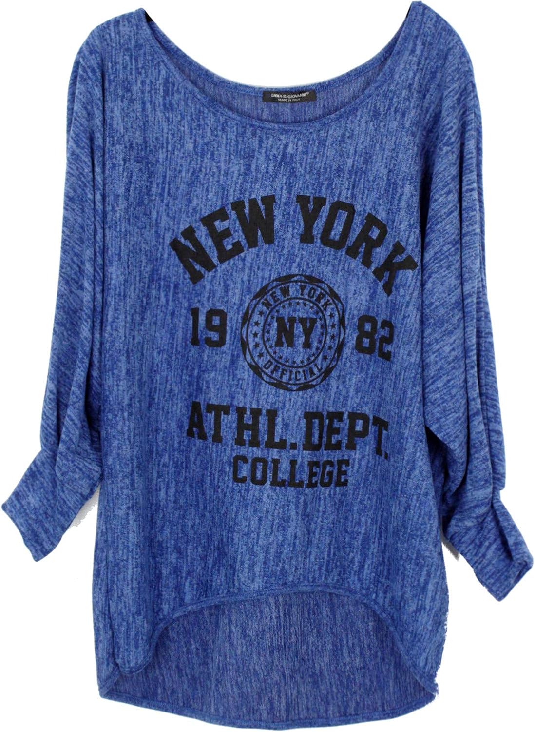 Baggy Jumpers (Made in Italy) WomenElectricXLXXL