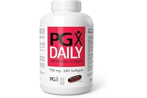 Natural Factors PGX Daily Ultra Matrix 750 mg, 240 Softgels, VALUE SIZE, Reduces Appetite by Promoting a Feeling of Fullness,