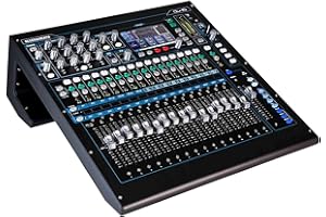 Allen & Heath QU-16C Rack Mountable Compact Digital Mixer, Chrome Edition