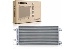 A-Premium Air Conditioning A/C Condenser Compatible with 1.4L 1.6L 2016 2017 2018 2019 Chevrolet Cruze, Replace# 391011385, 3