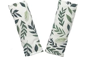 CULCLENDY Car Seat Strap Pad, Car Seat Strap Cover, Car Seat Neck Cover, Baby Strap Pad, Baby Neck Pad, Car Seat Belt Cover, Car Seat Belt Pad, Boy Girl Newborn Infant Toddler Baby Strap Belt Neck Cover Pad