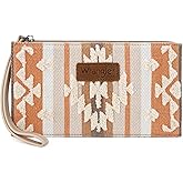 Montana West Wrangler Clutch Purses for Women Western Wristlet Wallet Boho Aztec Card Holder Zipper Handbags for Ladies AR-WG313-181TN