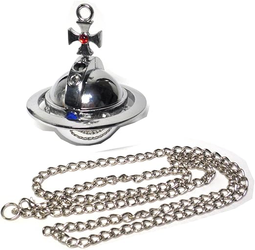 Amazon Co Jp 舶来堂本舗オリジナル商品 Nana ライター オーブネックレス コスプレ ヴィヴィアン風 銀 シルバー H7157 ホビー 通販