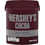 HERSHEY'S Cocoa Unsweetened100% Cacao 8oz Tub (2pk)