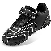 Stelle Boys Girls Indoor Soccer Shoes Kids Turf Shoes Baseball/Softball Futsal Athletic Cleats for Toddler/Little/Big Kid
