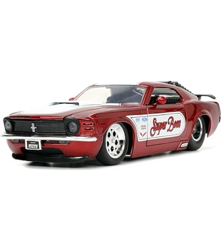 Amazon.com: Jada Bigtime Muscle 1:24 1965 Ford Mustang Die-Cast
