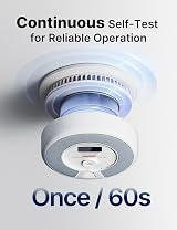 X-Sense SC07 Combination Smoke and CO Alarm with LCD 10-Year Battery EN view 4