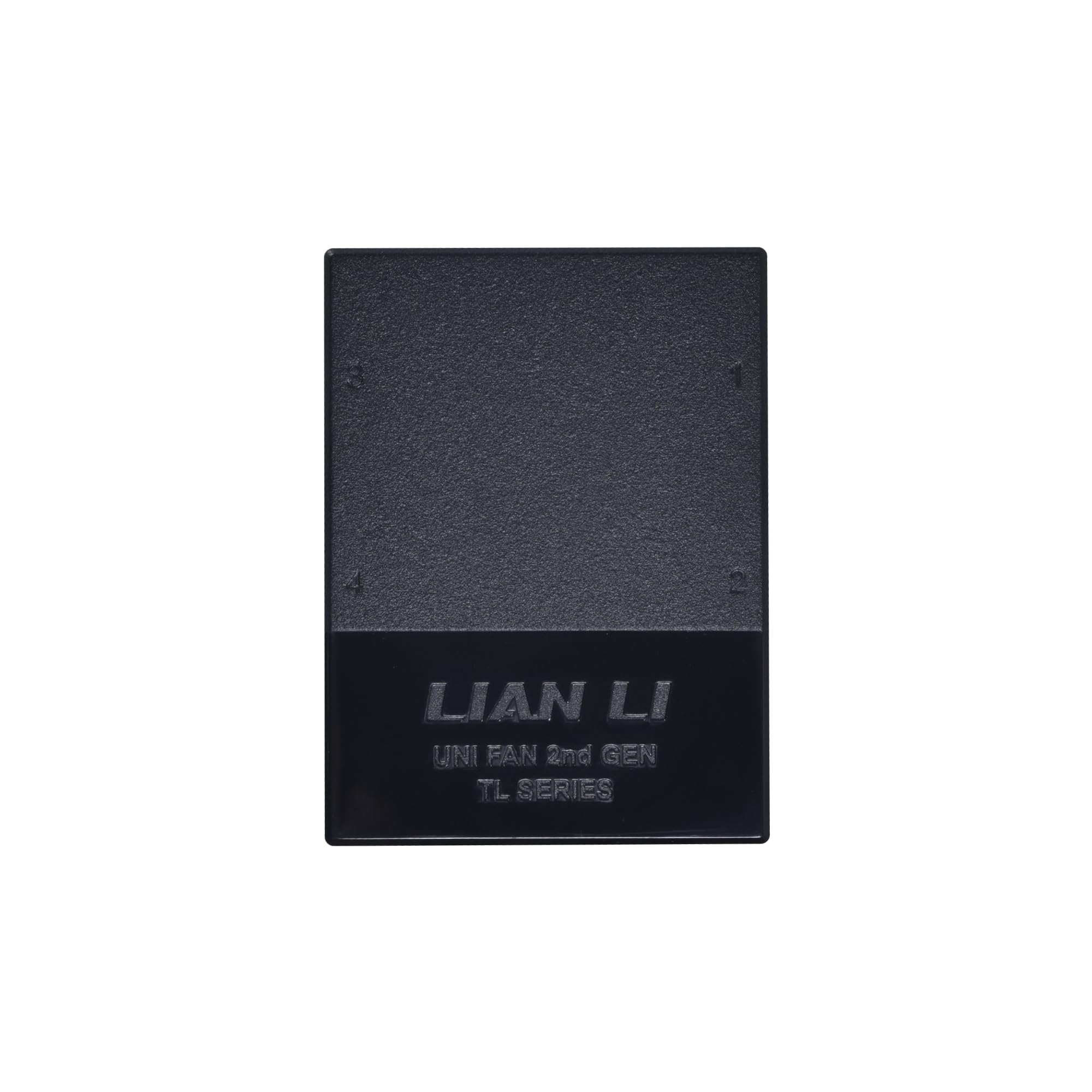 Lian Li UNI Fan TL 120 -Daisy -Chain Style- LCP Fan Blades- Triple Pack- Black - with Controller - (12TL3B.US)