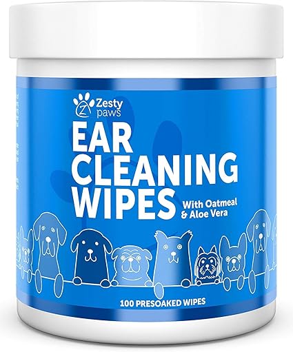 Oreille De Nettoyage Lingettes De Toilettage Pour Chien