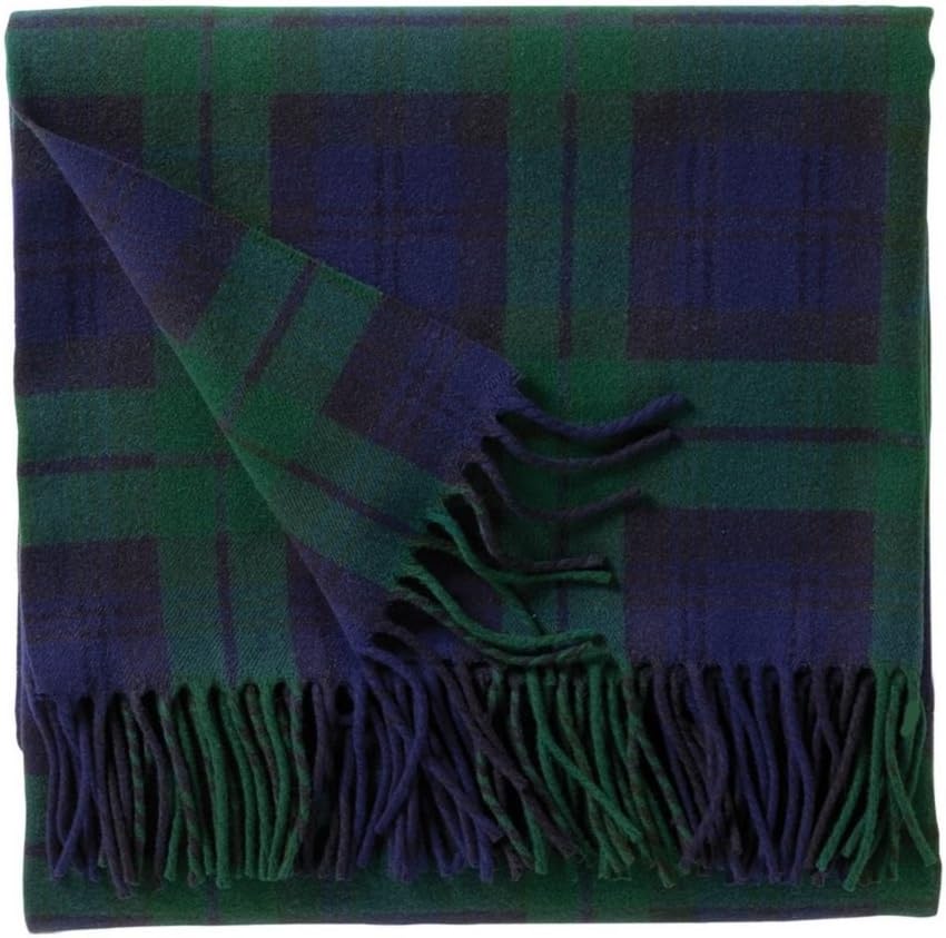 Pendleton Blankets Luxurious Merino Throw Black Watch Kitchen & Dining