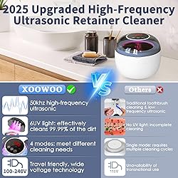Ultrasonic Retainer Cleaner Machine, 2025 Upgrade