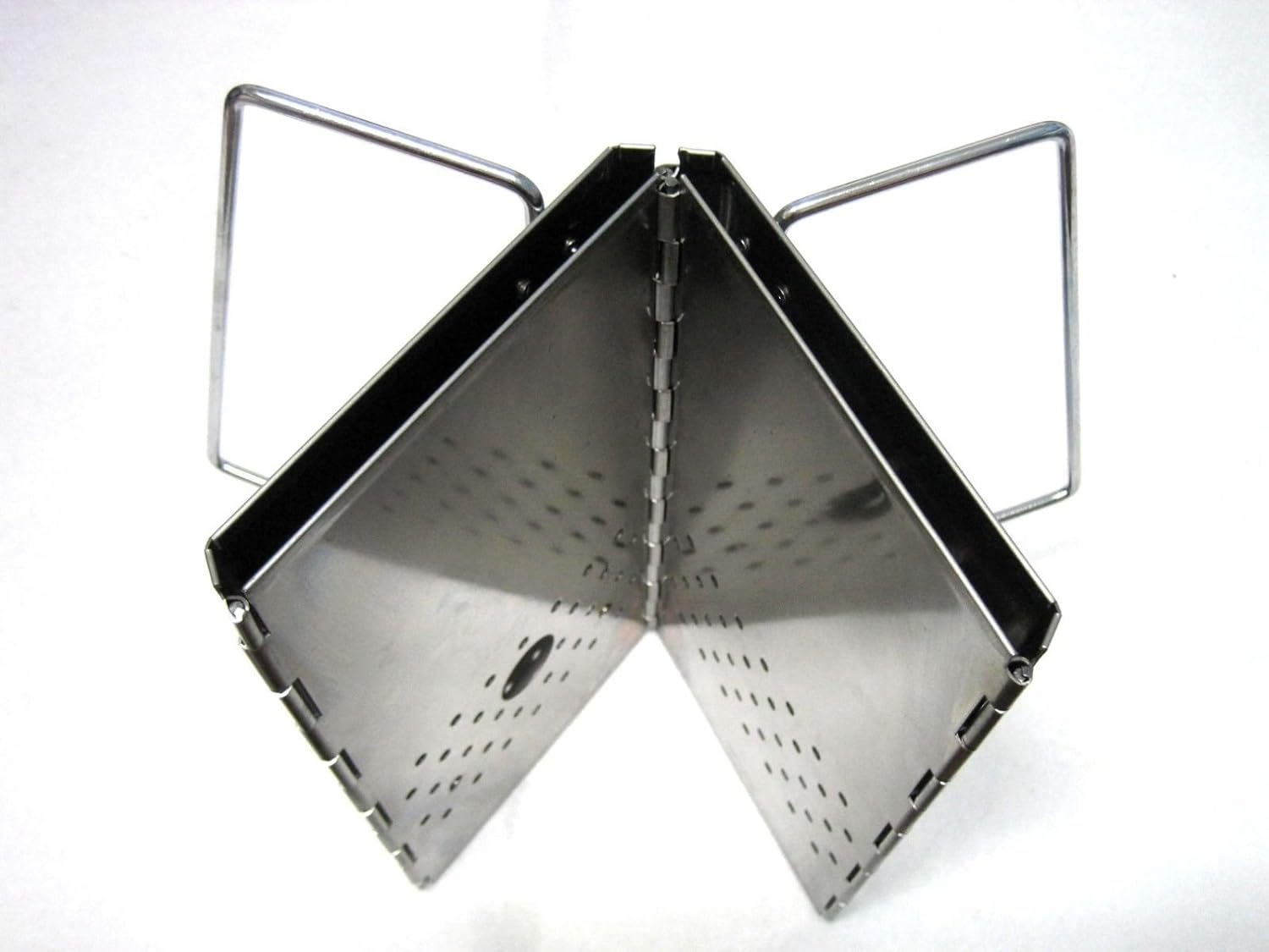 New Folding Charcoal Starter Stainless Steel Outdoor BBQ Grill Chimney Starter : Garden & Outdoor