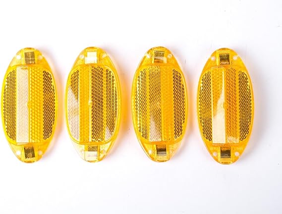 orange spoke reflectors