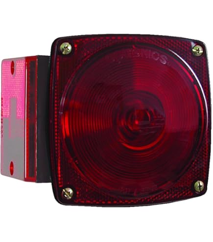 Carry-On Trailer LED Red Low Profile Tail Light Kit in the Trailer