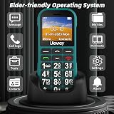 CHAKEYAKE T190 4G Big Button Phone for Elderly USB-C 1800mAh SOS FM Radio view 3