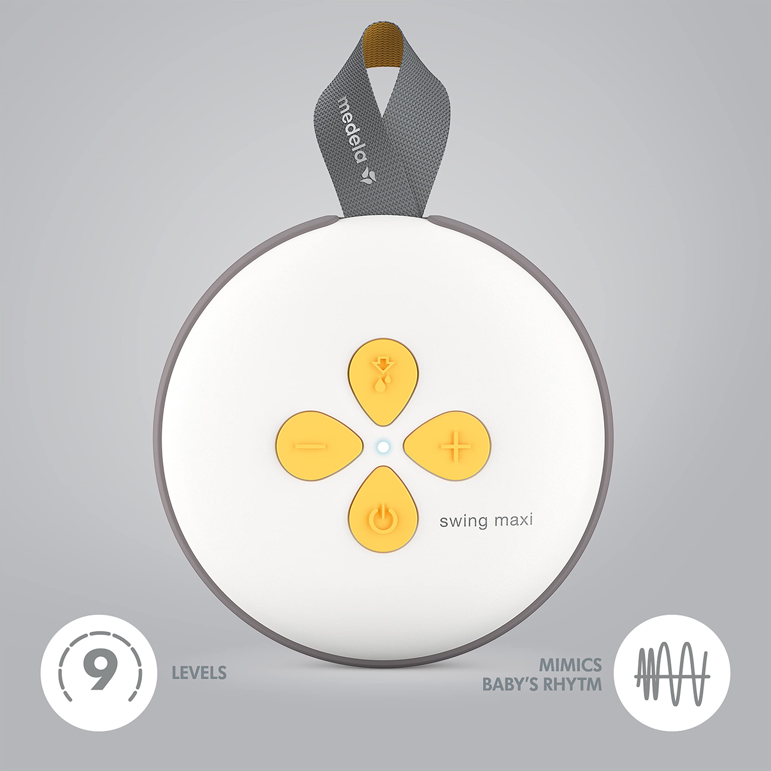 Medela Breast Pump | Swing Maxi Double Electric | Portable Breast Pump | USB-C Rechargeable | Bluetooth | Closed System