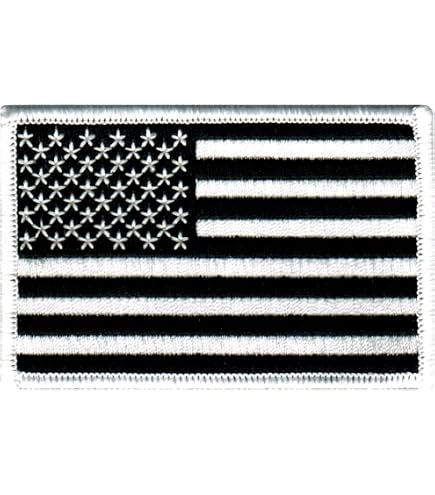 USA Flag Hook And Loop Patch – Velcro Back, Morale Patch For Hats, Bags, Uniforms