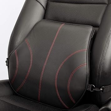 Adjustable Firmness Chair Back Pillow For Lower Back Pain Portable